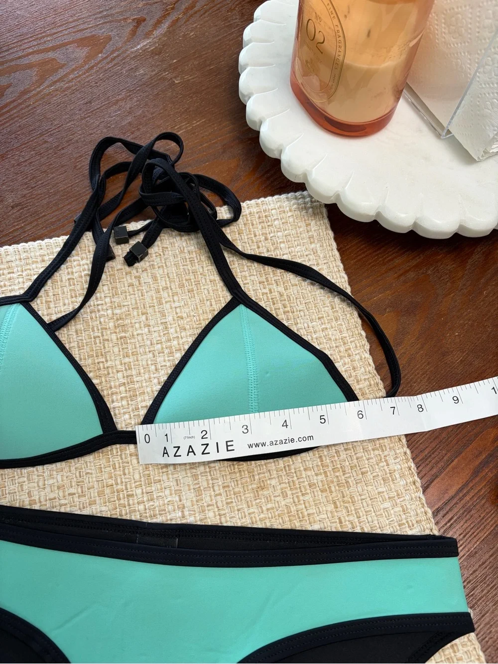 triangl swimwear neoprene bikini set